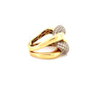 Ring Gelbgold 18k - Halgheh-ye Hamahang (Harmonische Verschlingung)