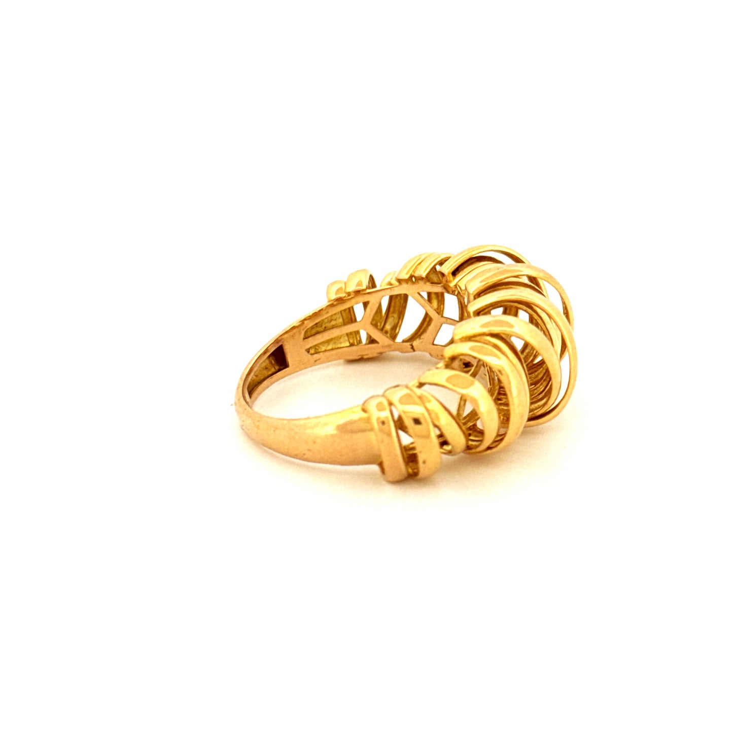 Ring Gelbgold 18k - Navar-e Abrisham (Seidenbänder)