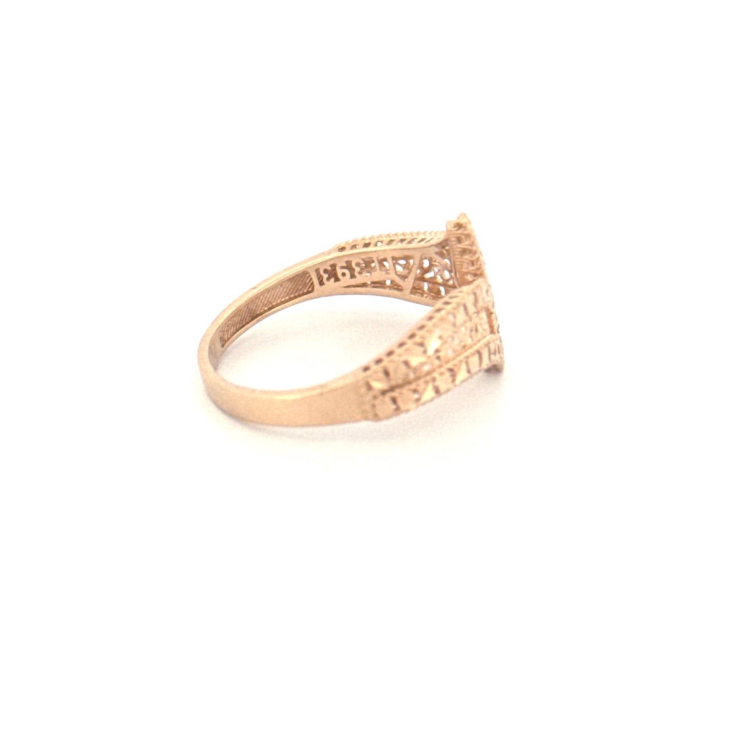 Ring Gelbgold 18k – Mehrâb (Bogenform)