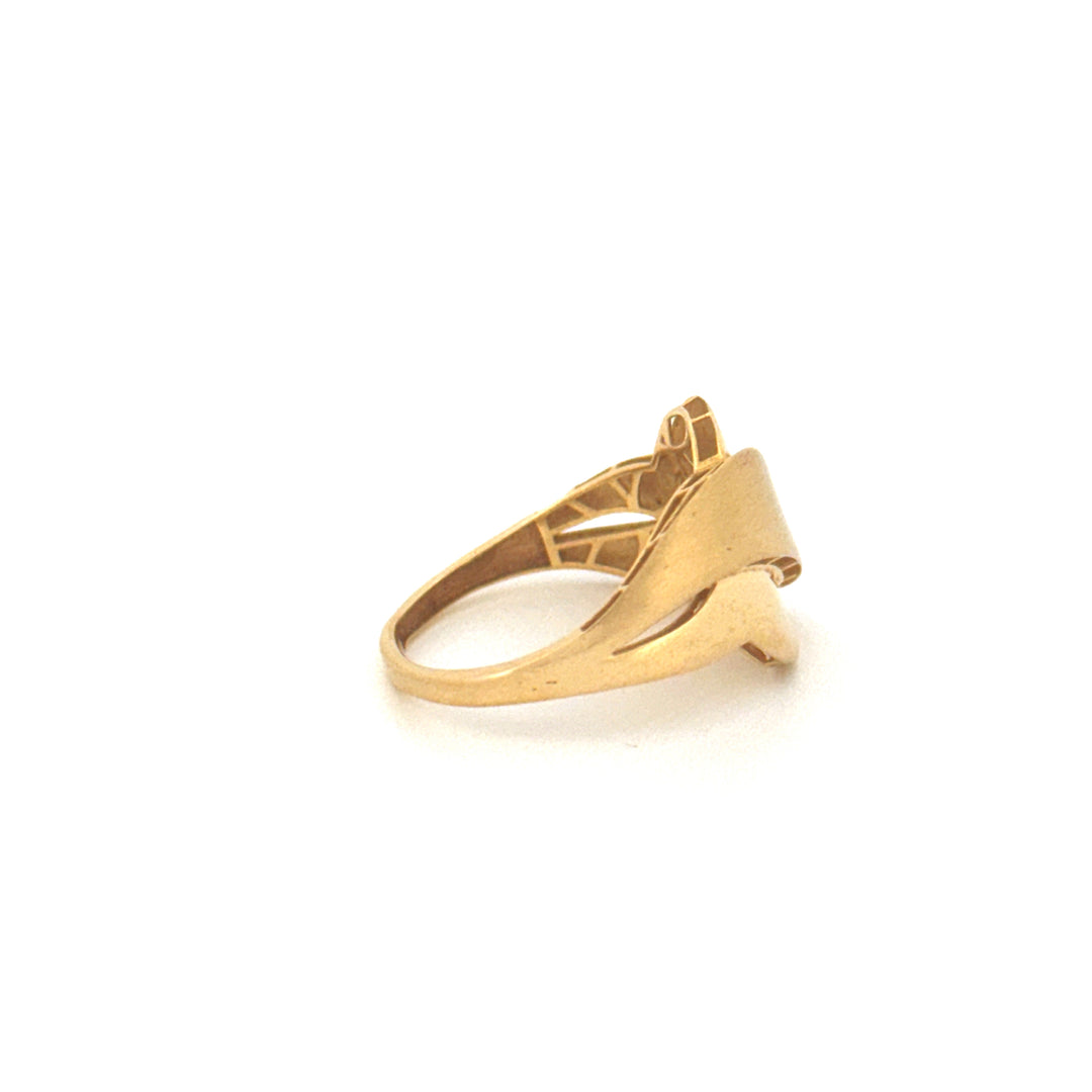 Ring Gelbgold 18k - Pich-e Tala (Goldene Windung)