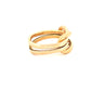 Ring Gelbgold 18k - Gereh-e Tala (Goldener Knoten)