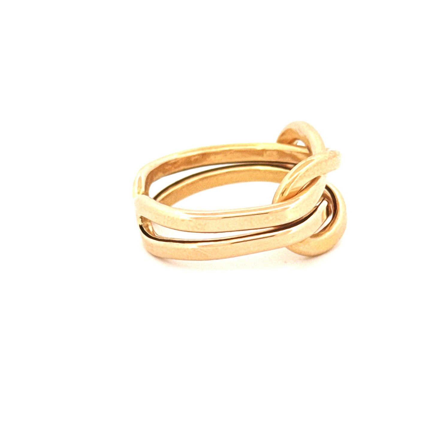 Ring Gelbgold 18k - Gereh-e Tala (Goldener Knoten)