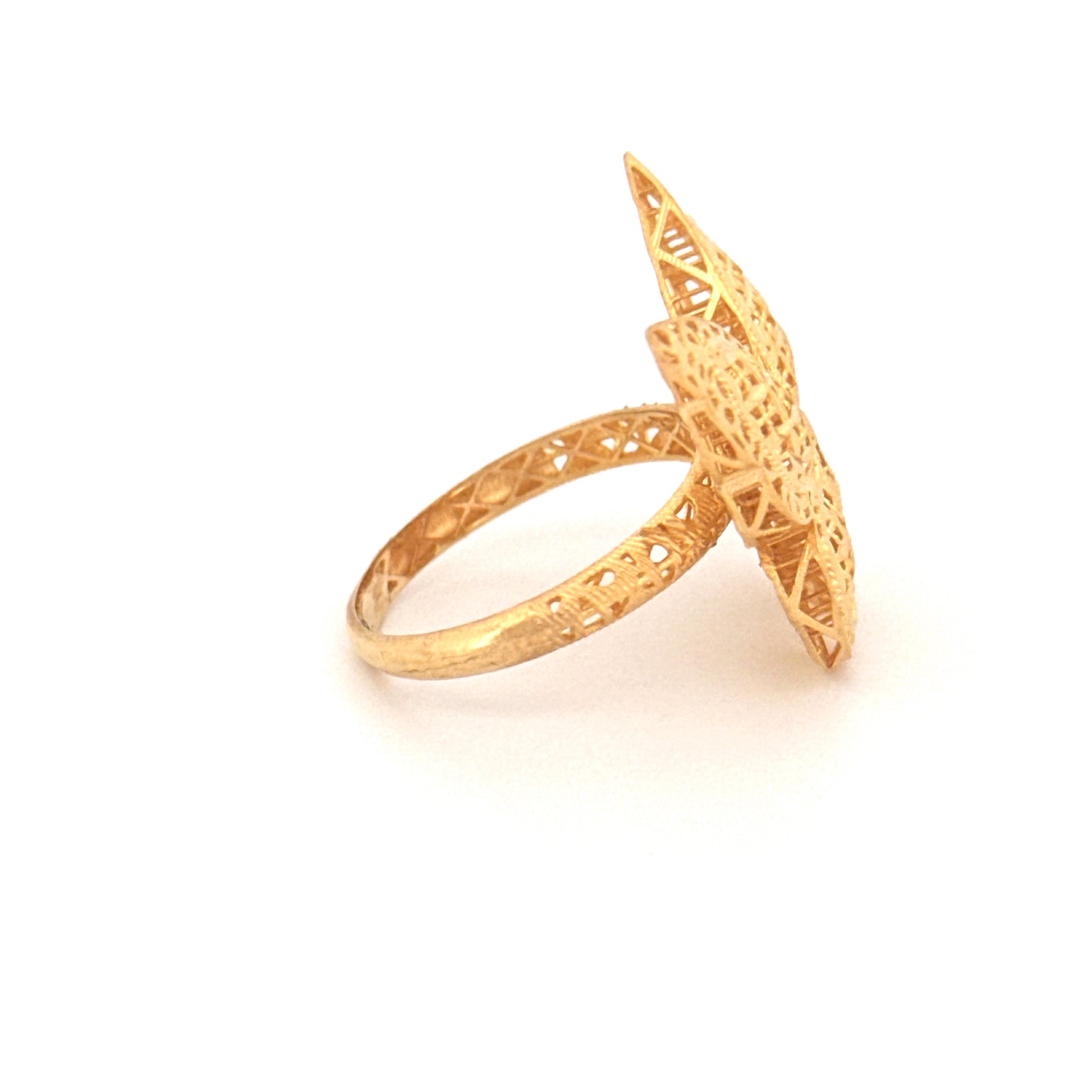 Ring Gelbgold 18k - Parvaneh-ye Bahari (Frühlingsschmetterling)