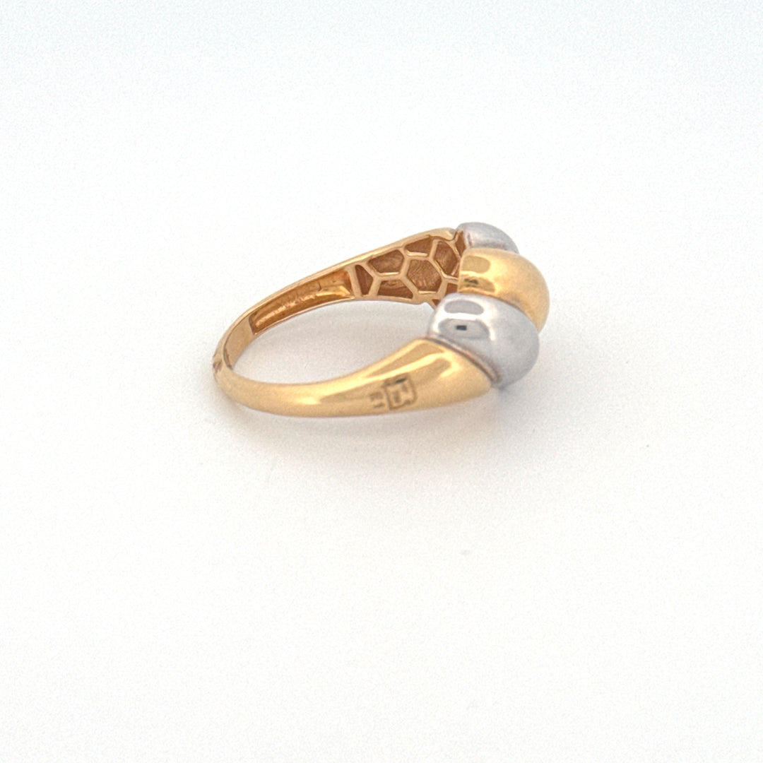 Ring Bicolor 18k – Do-Rang (Zweifarbigkeit)