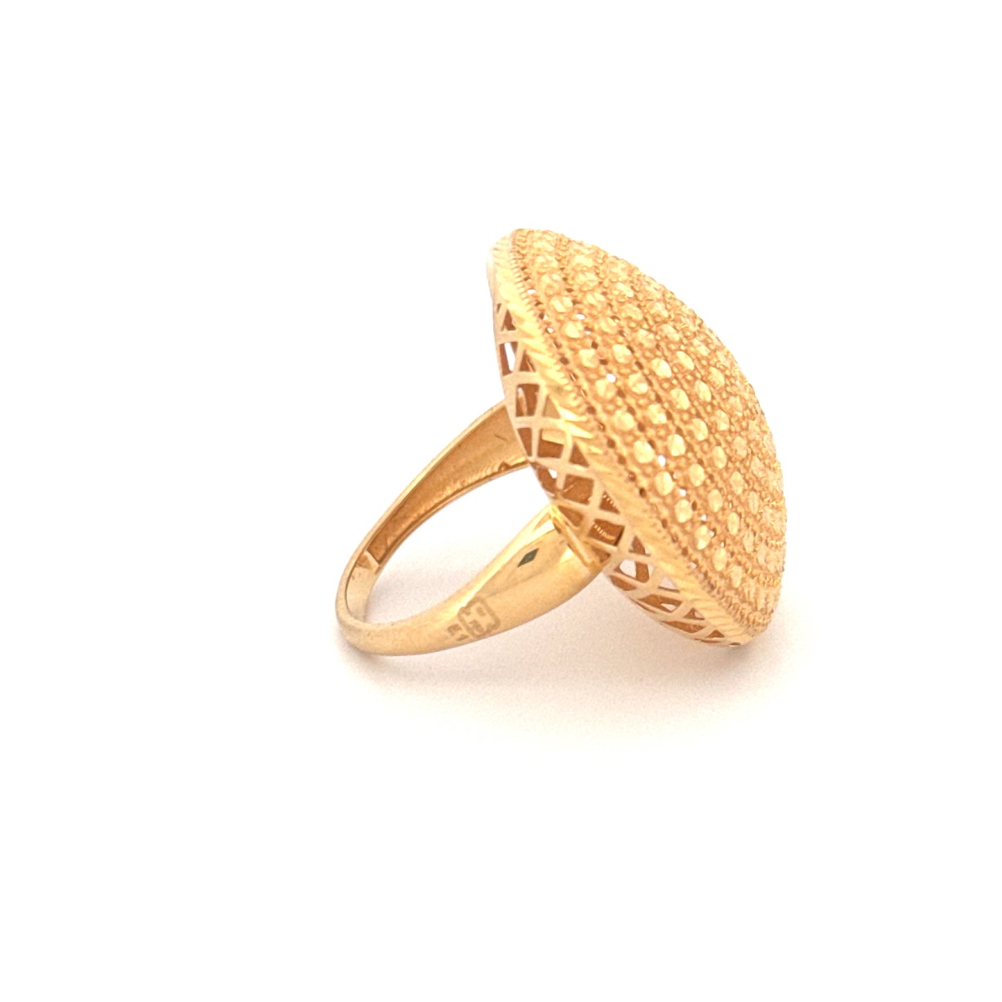 Ring Gelbgold 18k - Gooy-e Bozorg-e Aftab (Grosse Sonnenkugel)