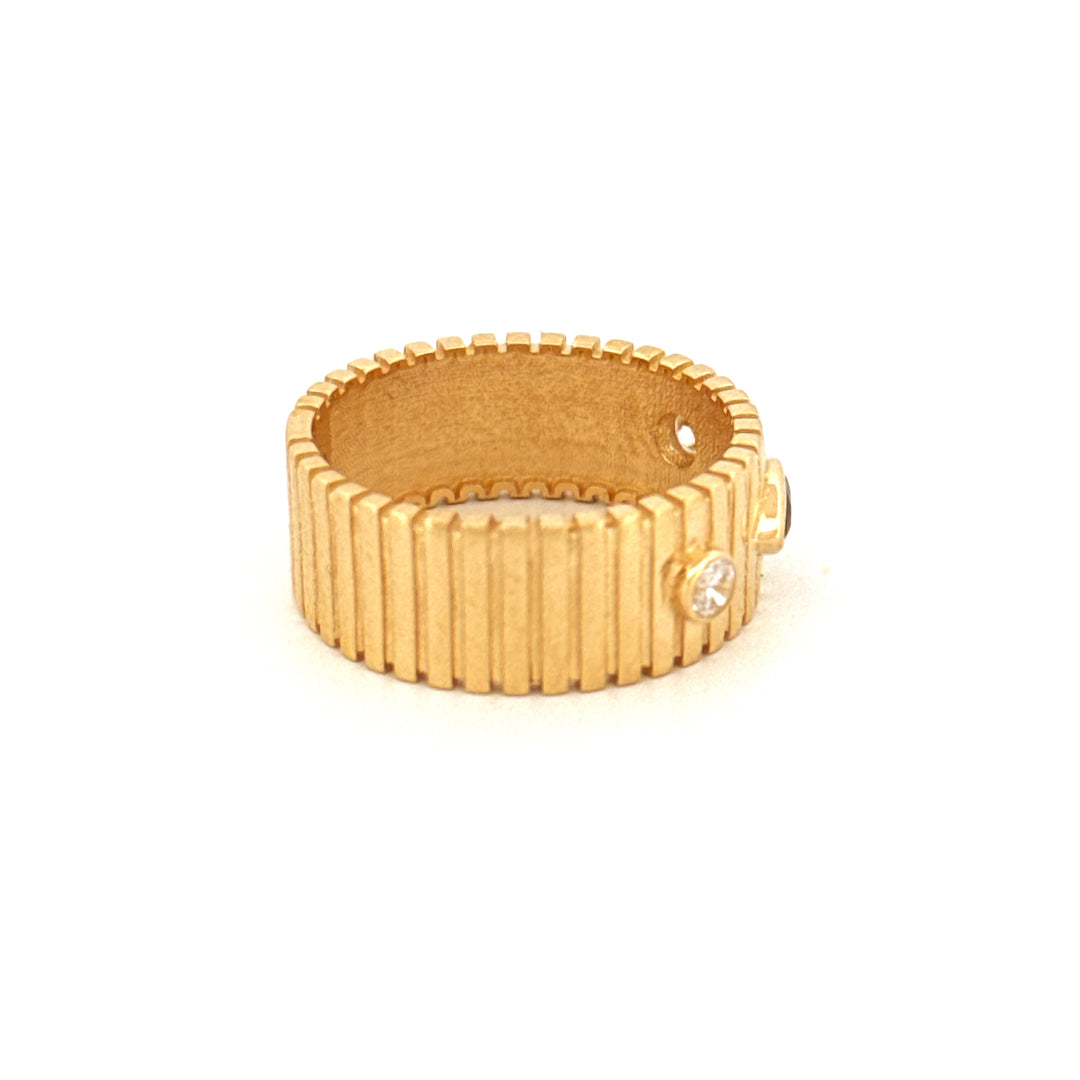 Ring Gelbgold 18k - Cheshm (Auge)