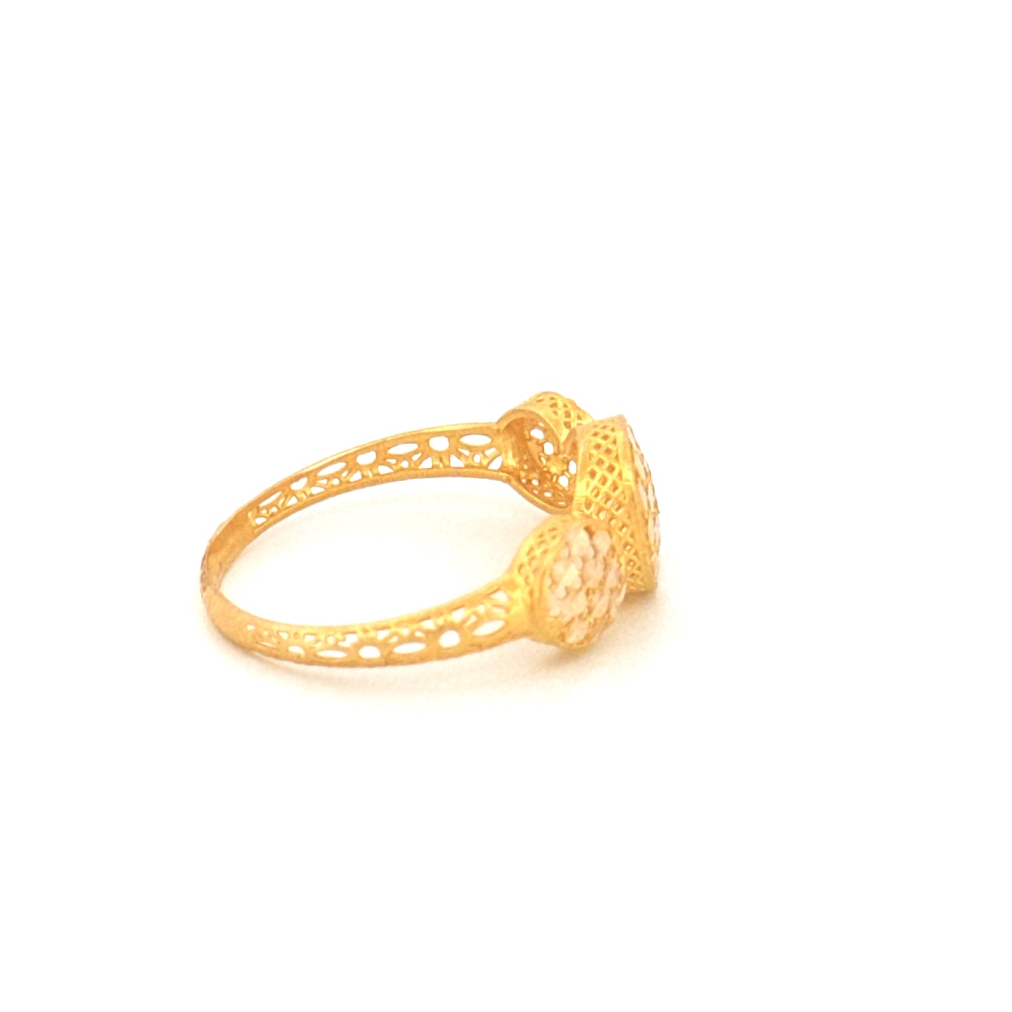 Ring Gelbgold 18k - Roya-ye-Bipayan (Der ewige Traum)