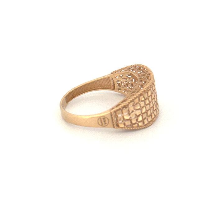 Ring Gelbgold 18k – Mosafer (Der Reisende)