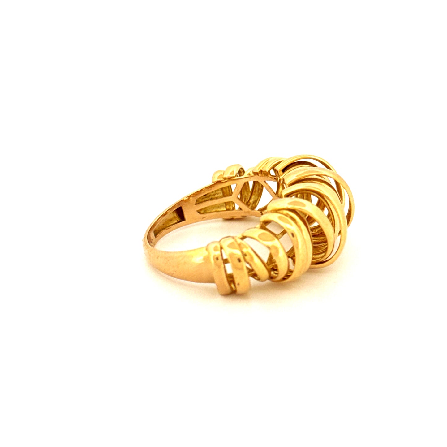 Ring Gelbgold 18k - Navar-e Abrisham (Seidenbänder)