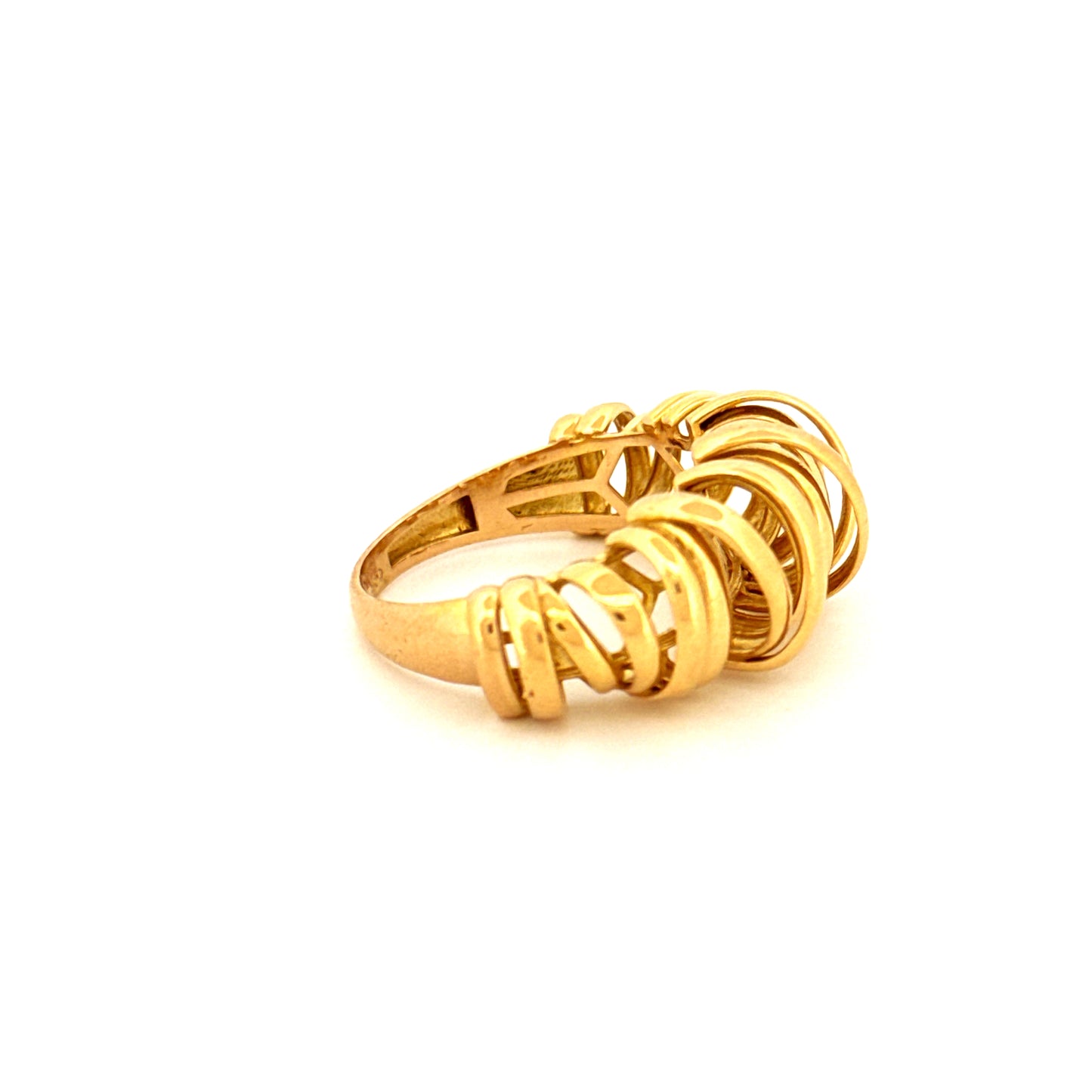Ring Gelbgold 18k - Navar-e Abrisham (Seidenbänder)