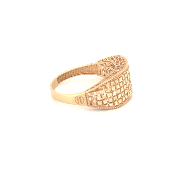 Ring Gelbgold 18k – Mosafer (Der Reisende)