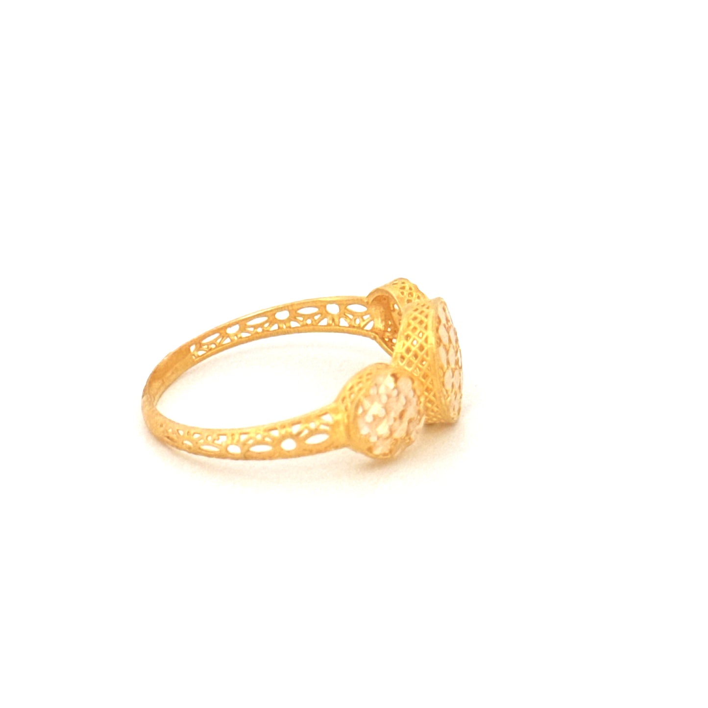 Ring Gelbgold 18k - Roya-ye-Bipayan (Der ewige Traum)
