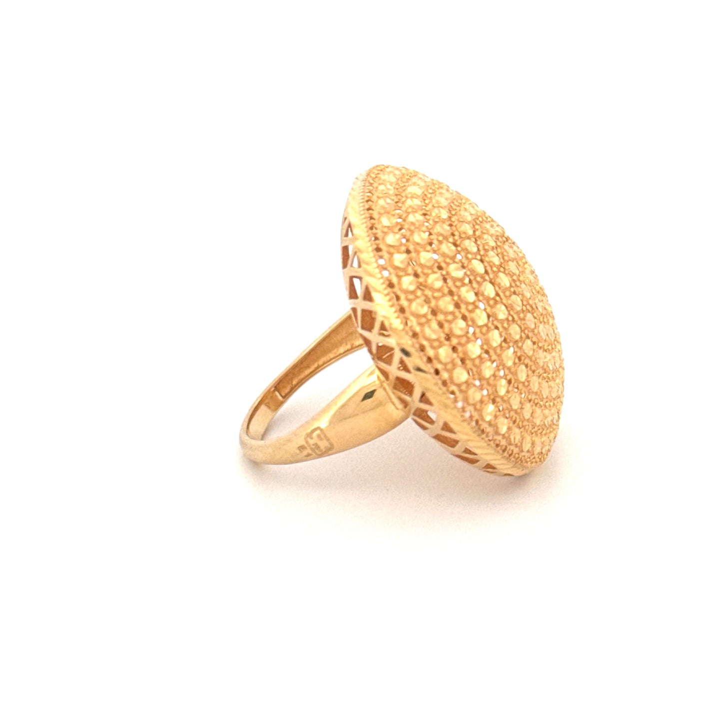 Ring Gelbgold 18k - Gooy-e Bozorg-e Aftab (Grosse Sonnenkugel)