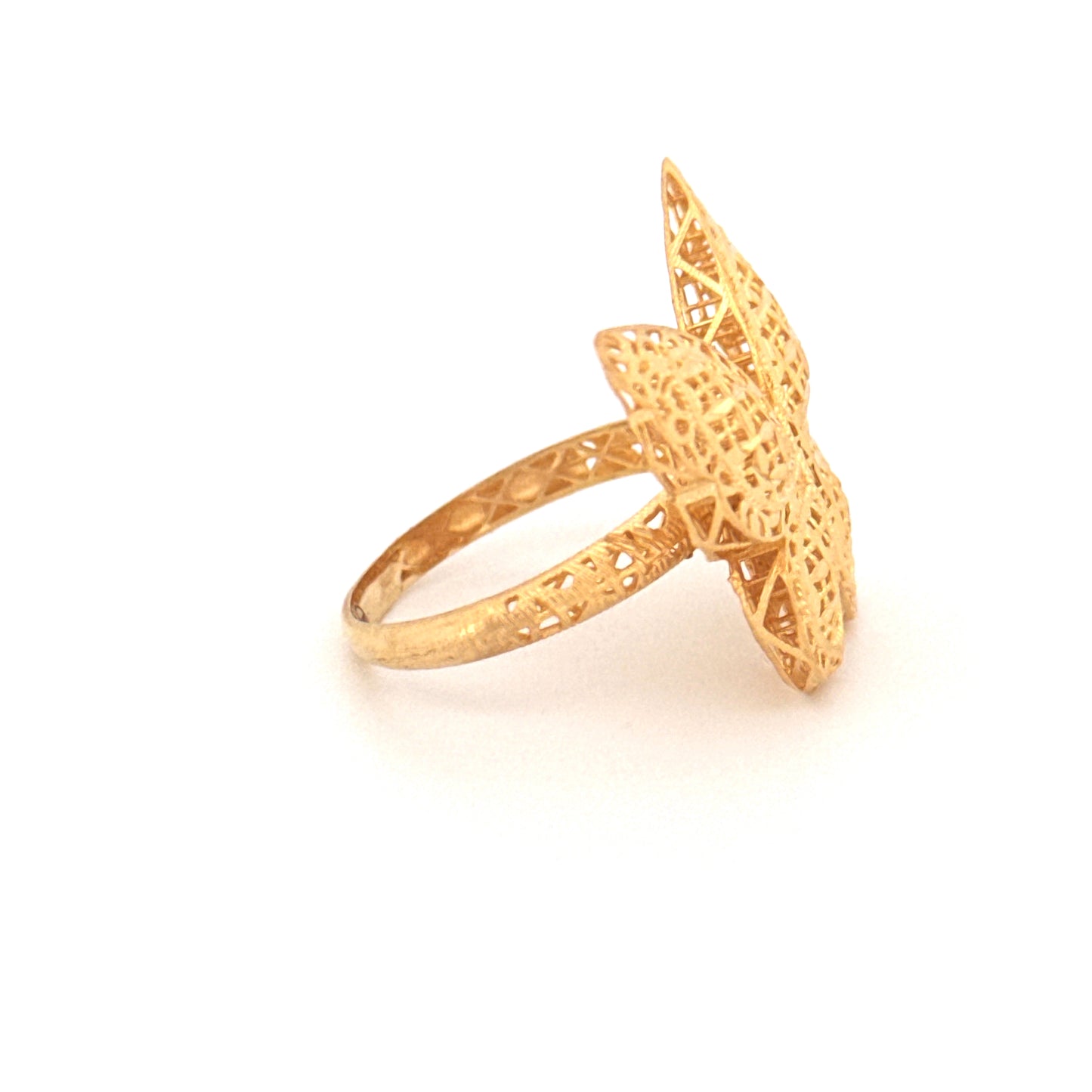 Ring Gelbgold 18k - Parvaneh-ye Bahari (Frühlingsschmetterling)