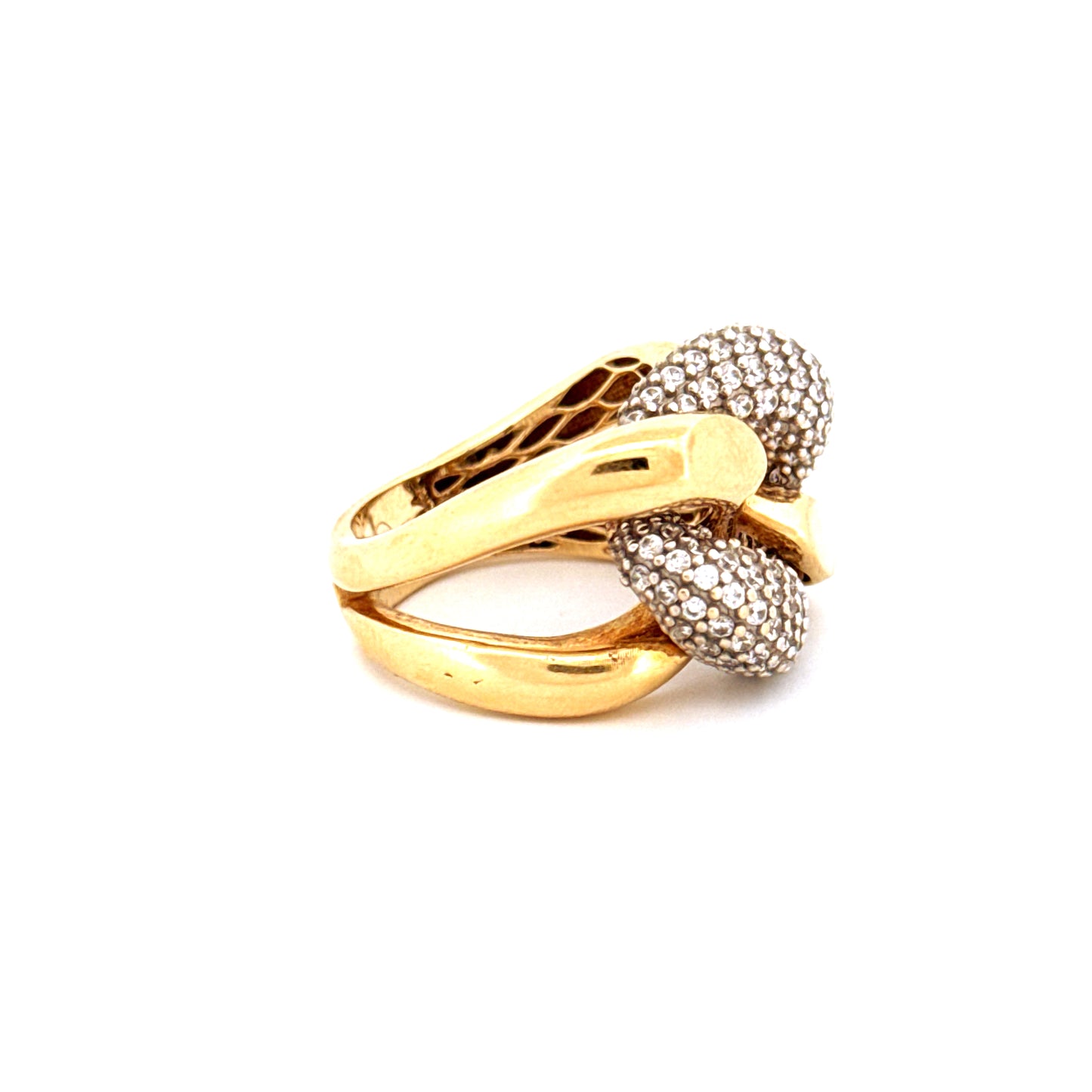 Ring Gelbgold 18k - Halgheh-ye Hamahang (Harmonische Verschlingung)