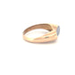 Ring Gelbgold & Weissgold 18k – Ashkbār (Tränenformen)