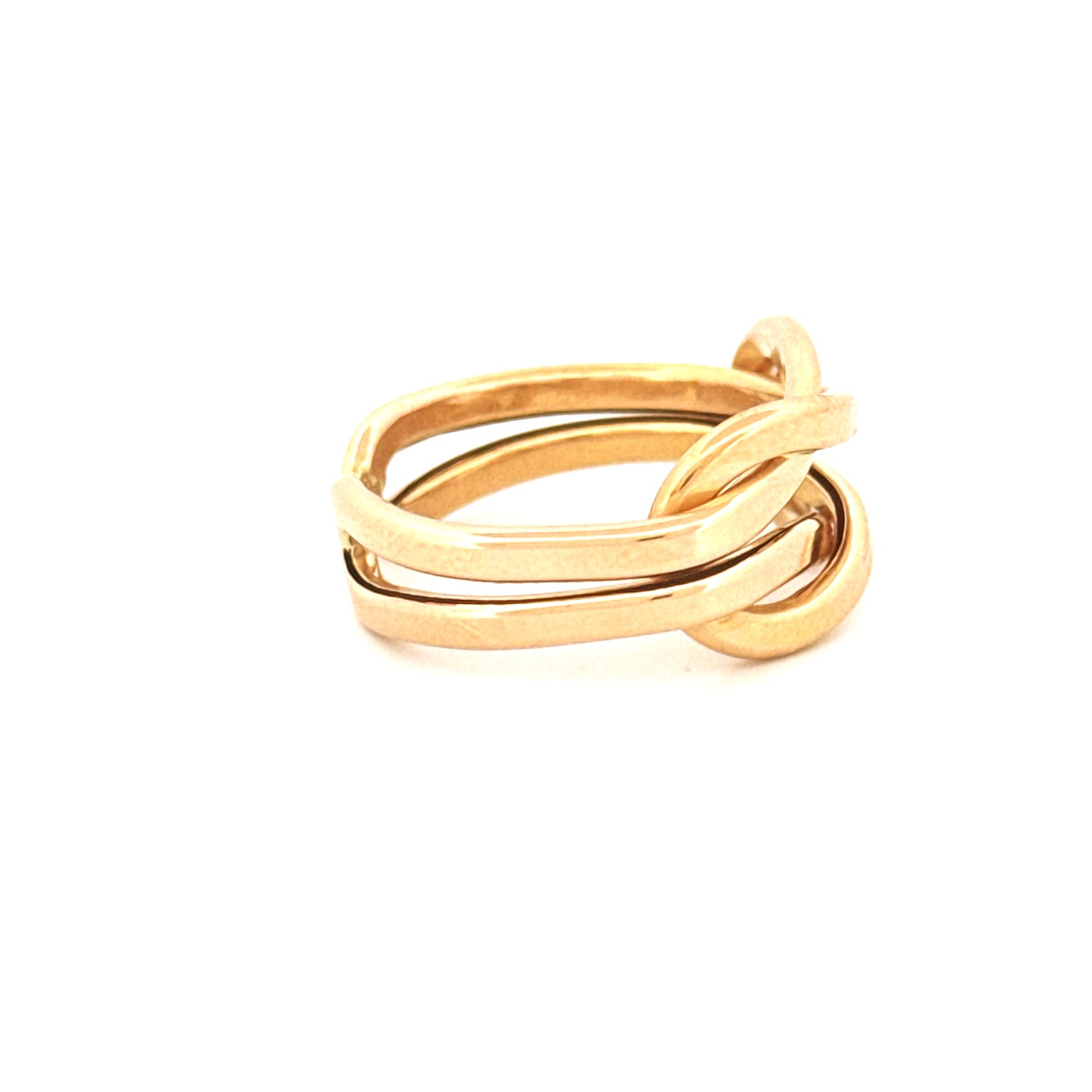 Ring Gelbgold 18k - Gereh-e Tala (Goldener Knoten)