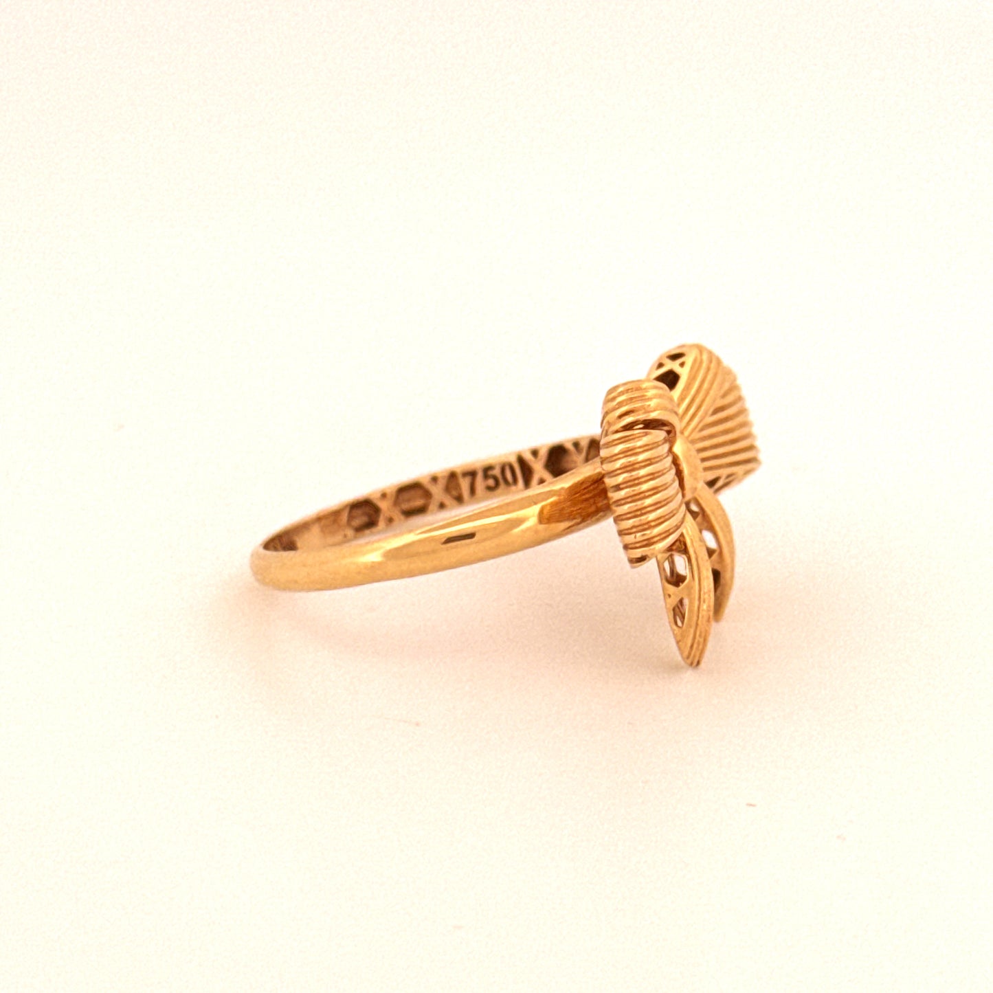 Ring Gelbgold 18k - Papillon-e Farah Diba (Schleife von Farah Diba)