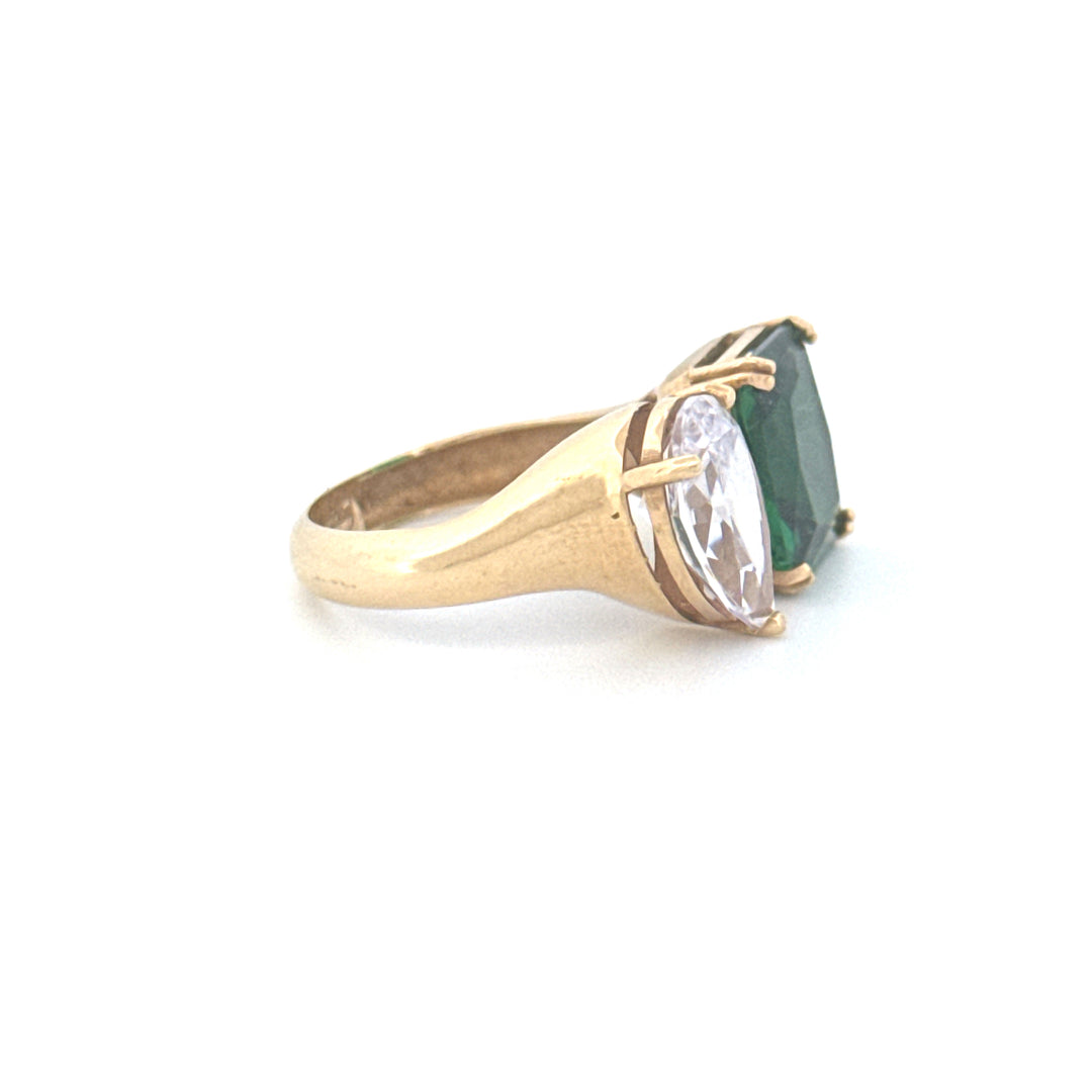Ring Gelbgold 18k – Do Jān (Zwei Seelen)