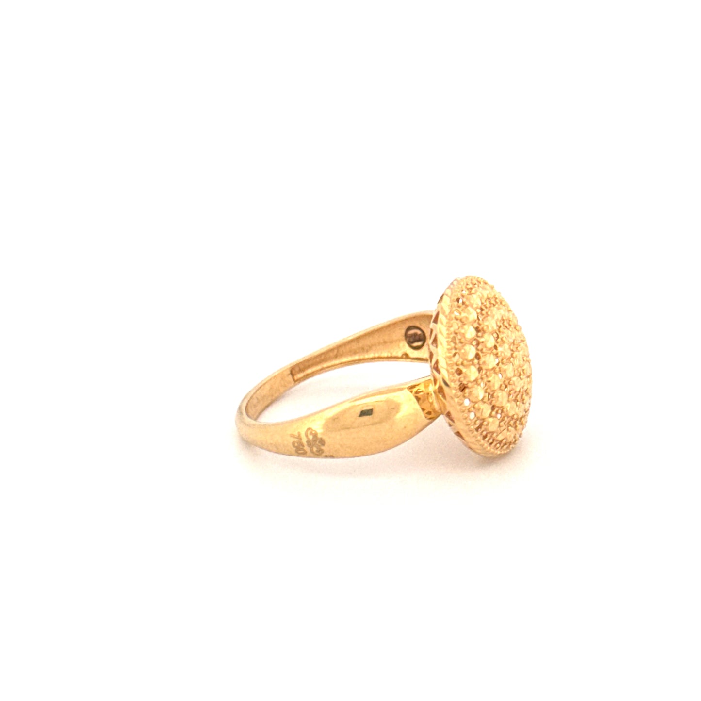 Ring Gelbgold 18k - Gooy-e Aftab (Sonnenkugel)