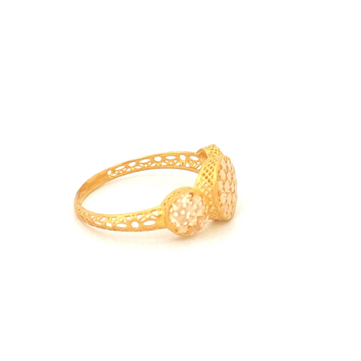 Ring Gelbgold 18k - Roya-ye-Bipayan (Der ewige Traum)