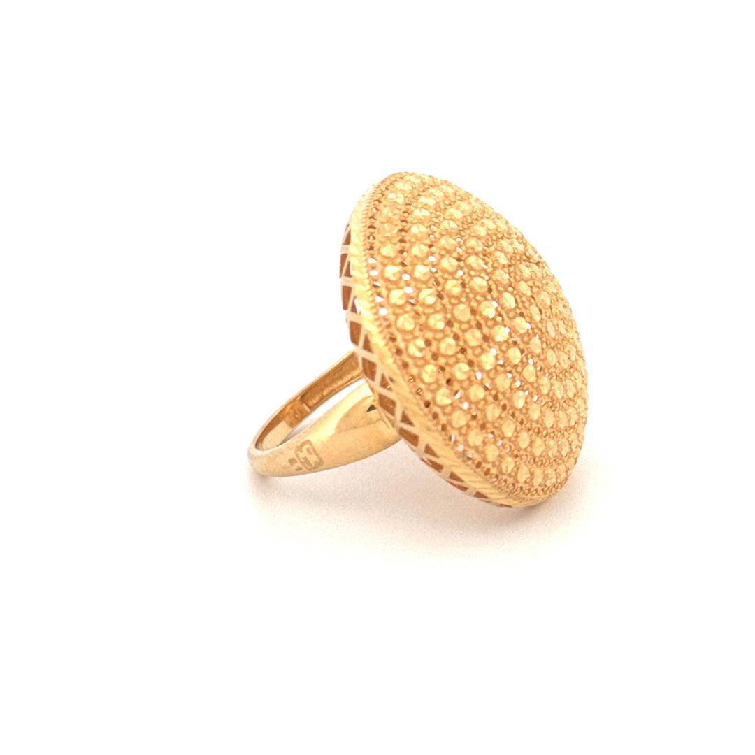 Ring Gelbgold 18k - Gooy-e Bozorg-e Aftab (Grosse Sonnenkugel)