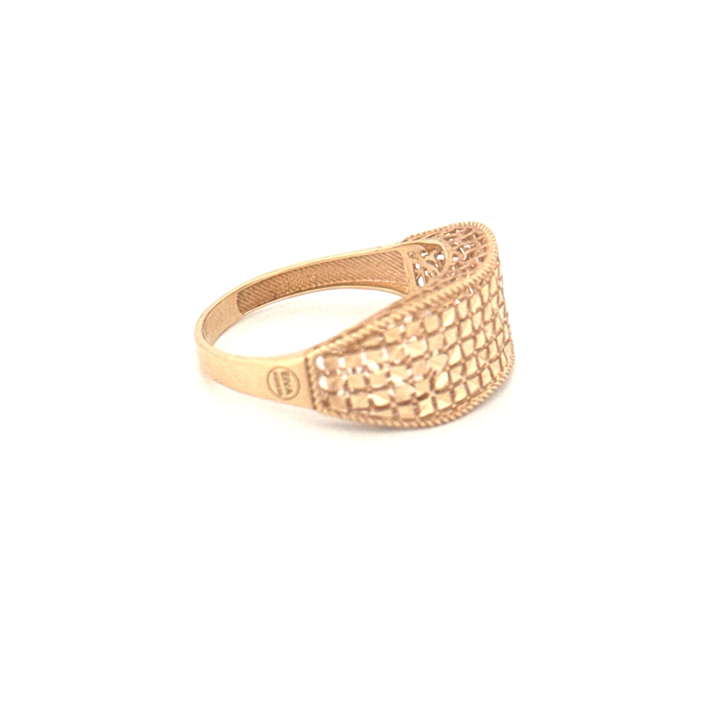 Ring Gelbgold 18k – Mosafer (Der Reisende)