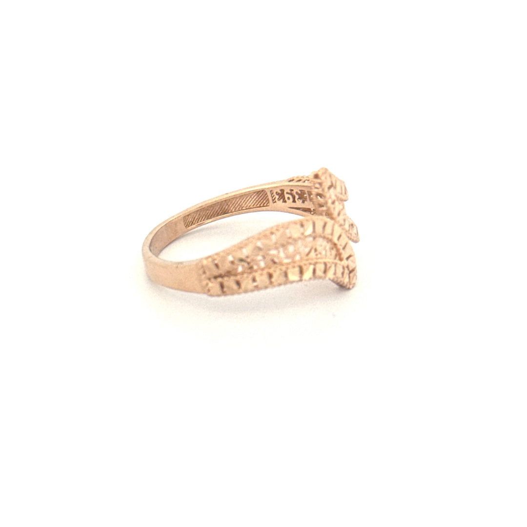 Ring Gelbgold 18k – Mehrâb (Bogenform)
