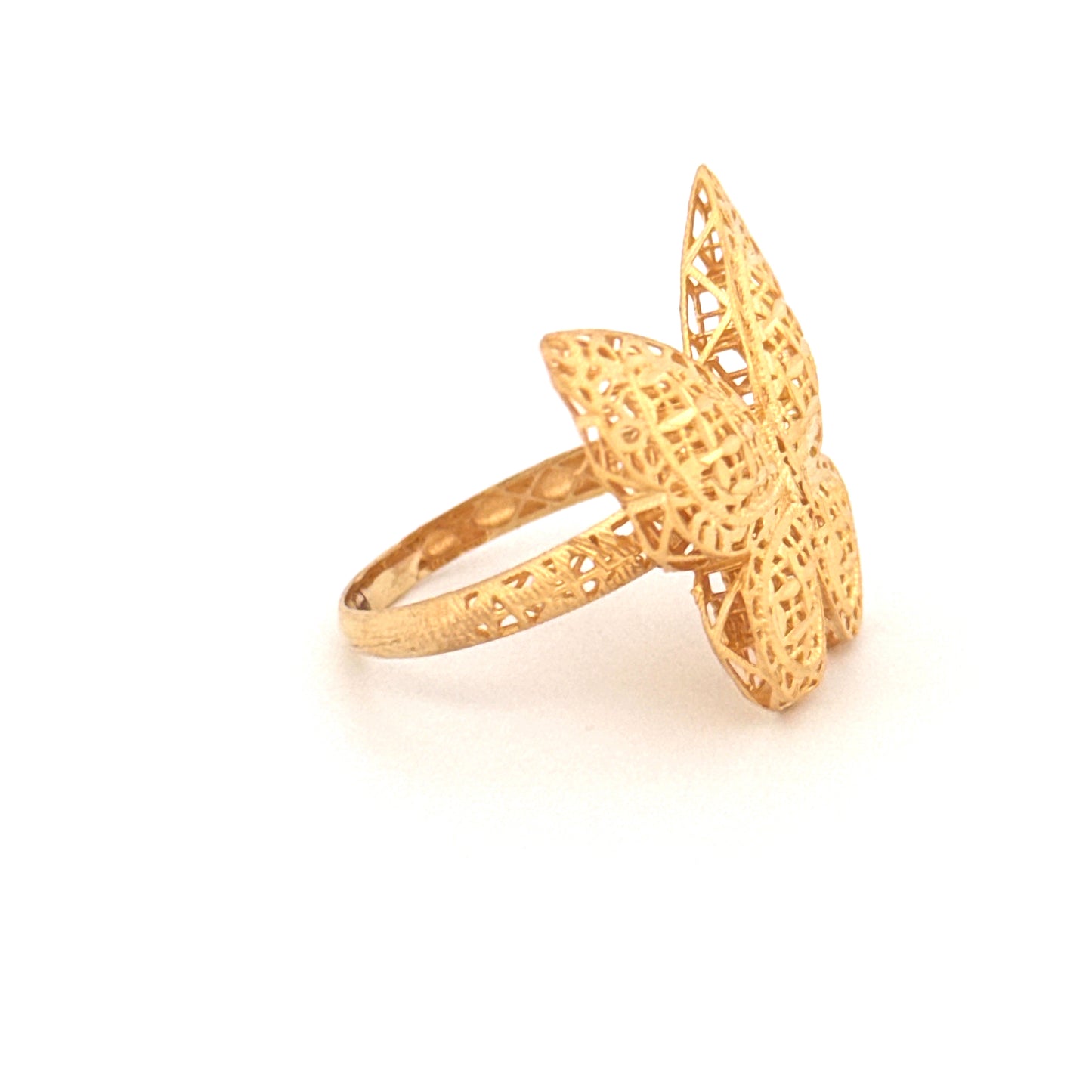 Ring Gelbgold 18k - Parvaneh-ye Bahari (Frühlingsschmetterling)