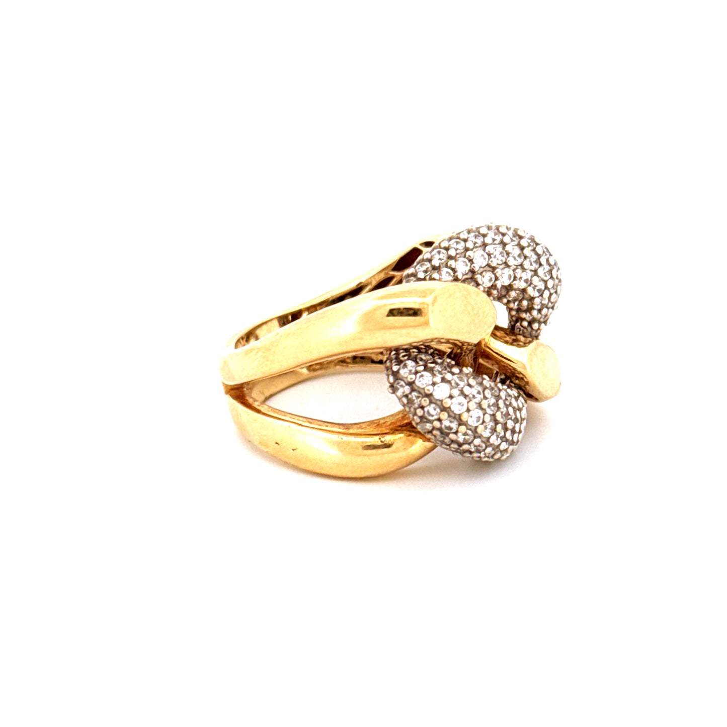 Ring Gelbgold 18k - Halgheh-ye Hamahang (Harmonische Verschlingung)
