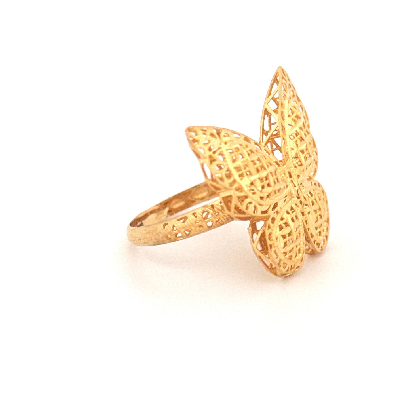 Ring Gelbgold 18k - Parvaneh-ye Bahari (Frühlingsschmetterling)