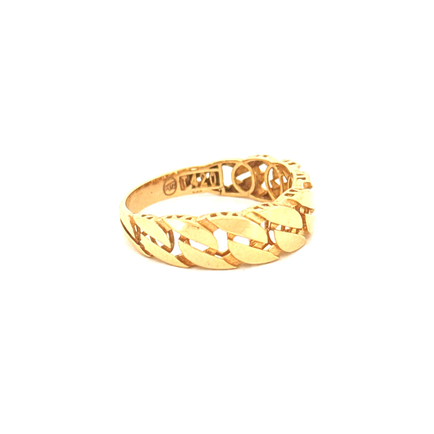 Ring Gelbgold 18k - Zanjir-e Ziba (Hübsche Kette)