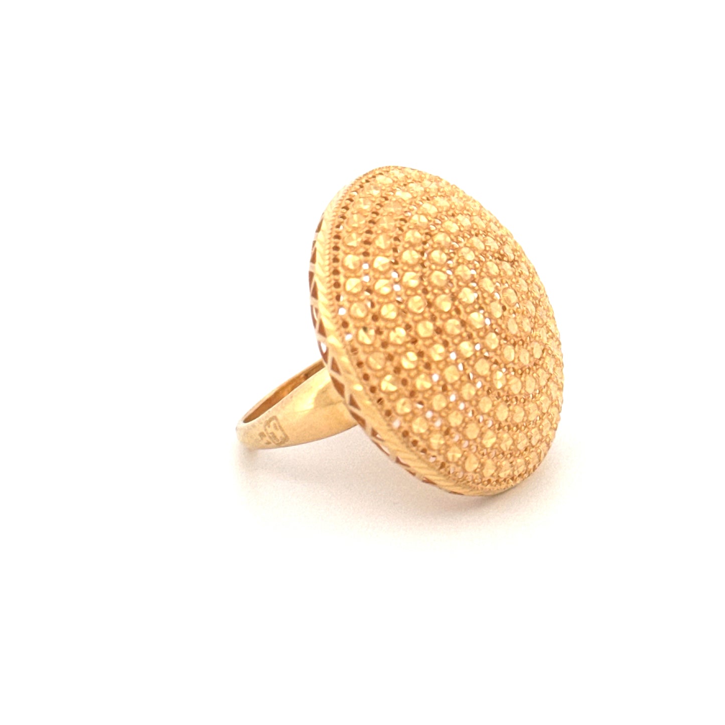 Ring Gelbgold 18k - Gooy-e Bozorg-e Aftab (Grosse Sonnenkugel)