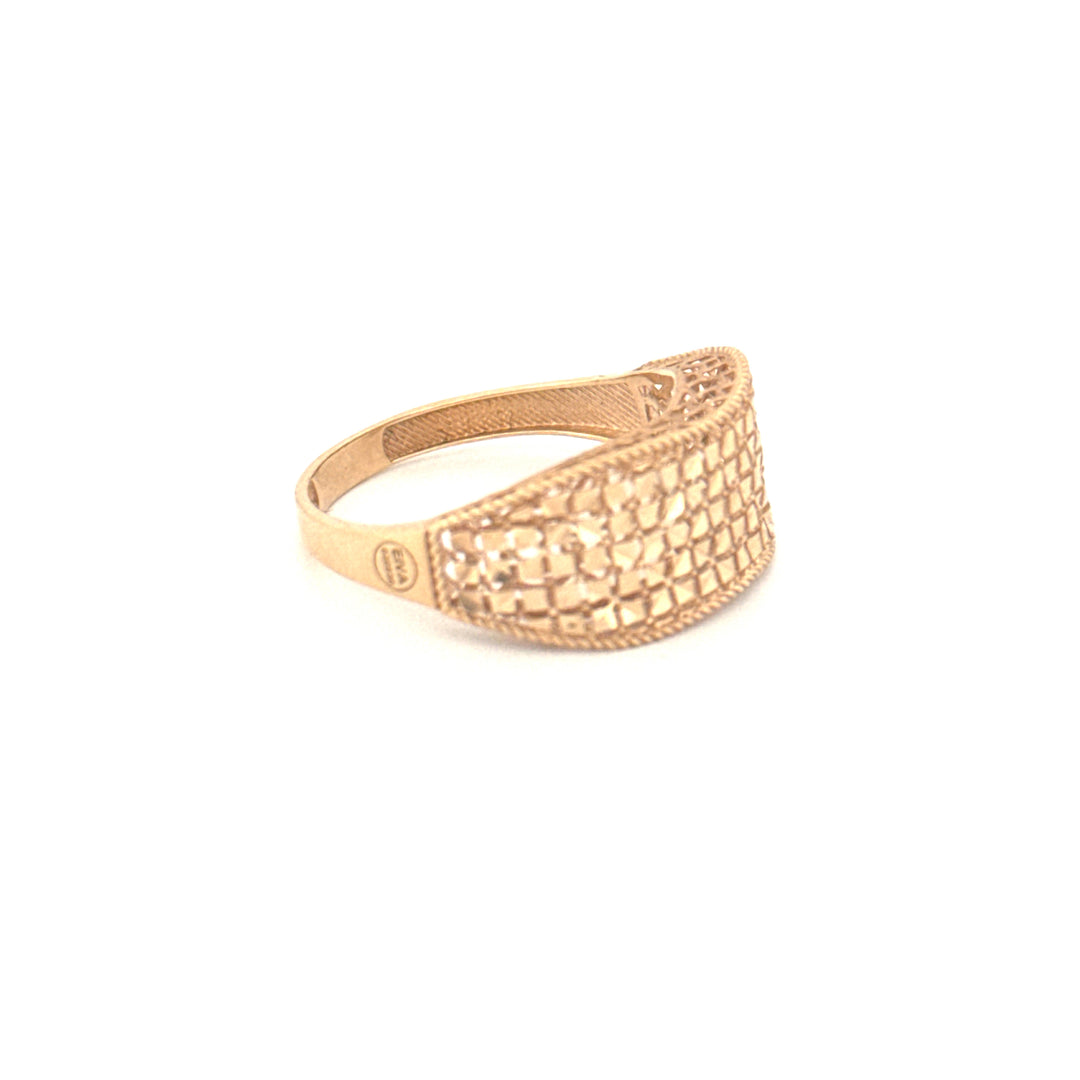 Ring Gelbgold 18k – Mosafer (Der Reisende)