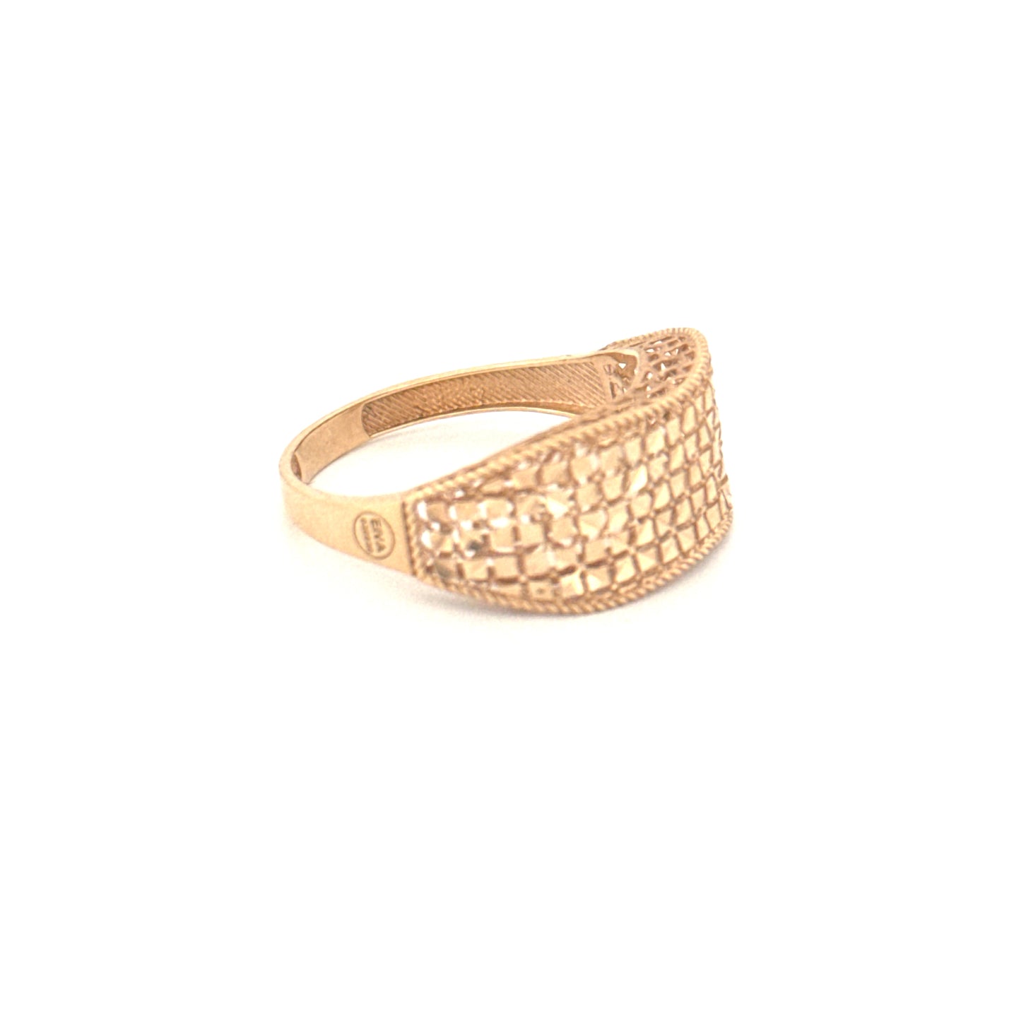 Ring Gelbgold 18k – Mosafer (Der Reisende)