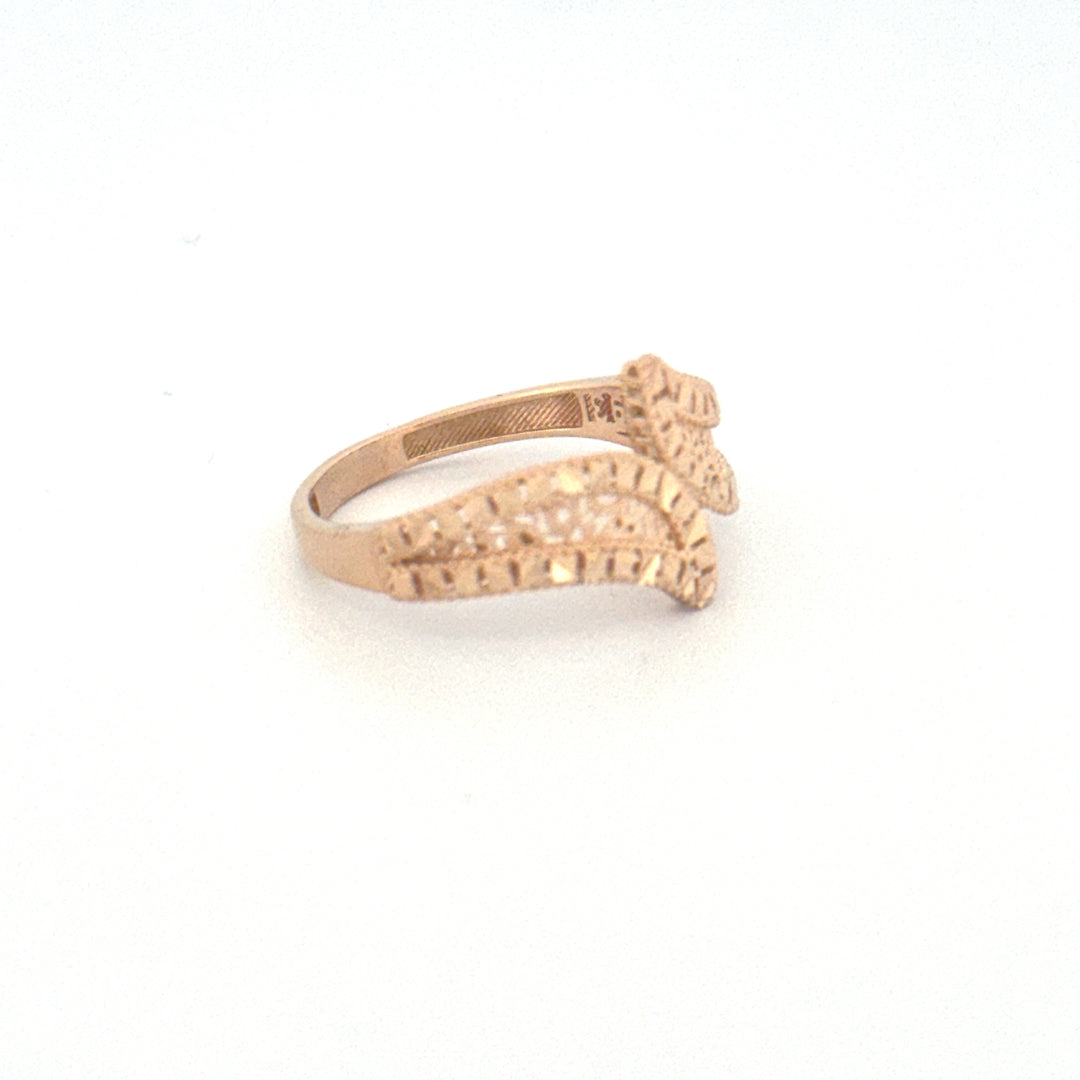 Ring Gelbgold 18k – Mehrâb (Bogenform)