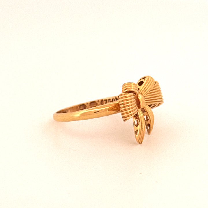 Ring Gelbgold 18k - Papillon-e Farah Diba (Schleife von Farah Diba)