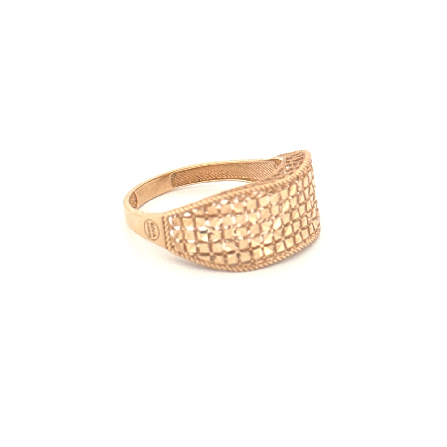 Ring Gelbgold 18k – Mosafer (Der Reisende)