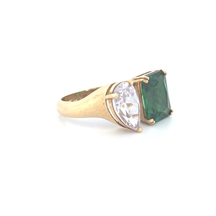 Ring Gelbgold 18k – Do Jān (Zwei Seelen)