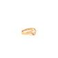 Ring Gelbgold 18k – Shabdar-e Kuchak-e Sefid (Kleines weisses Kleeblatt)