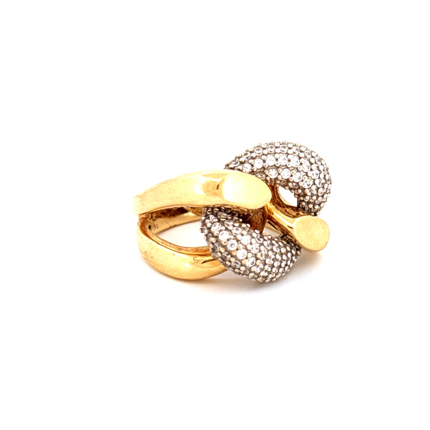 Ring Gelbgold 18k - Halgheh-ye Hamahang (Harmonische Verschlingung)