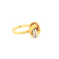 Ring Gelbgold & Weissgold 18k - Der gordische Knoten