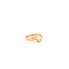 Ring Gelbgold 18k – Shabdar-e Kuchak-e Sefid (Kleines weisses Kleeblatt)