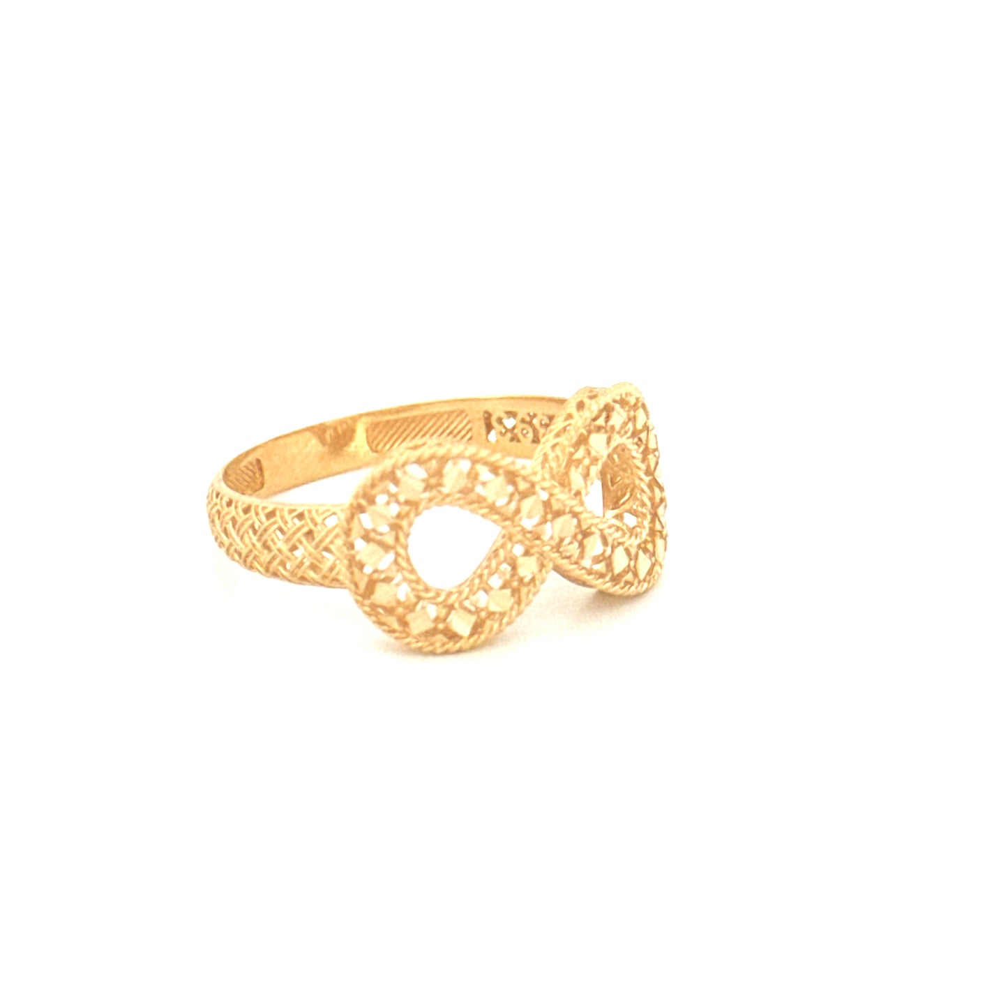 Ring Gelbgold 18k - Bi-Nahayat (Unendlichkeit)