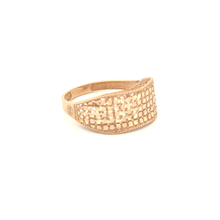 Ring Gelbgold 18k – Mosafer (Der Reisende)