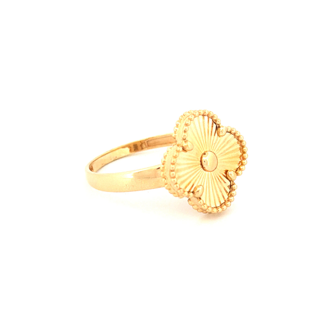 Ring Gelbgold 18k – Shabdar-e Angosht (Glück für den Finger)