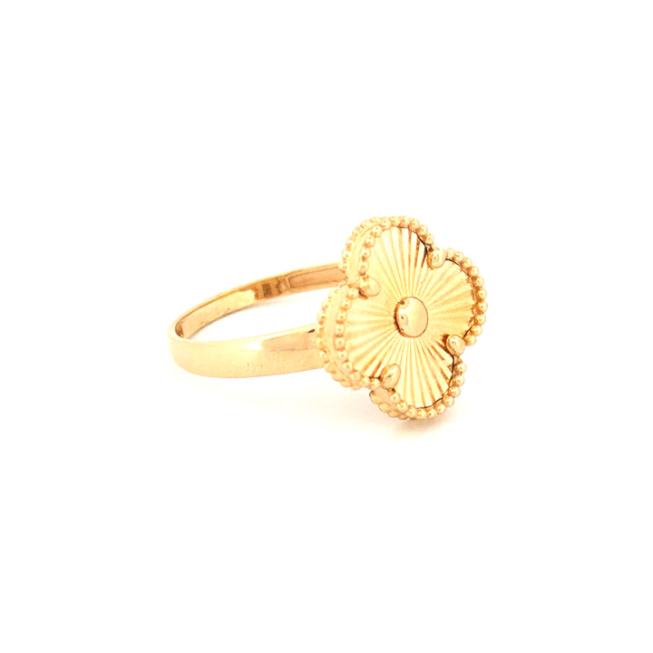 Ring Gelbgold 18k – Shabdar-e Angosht (Glück für den Finger)