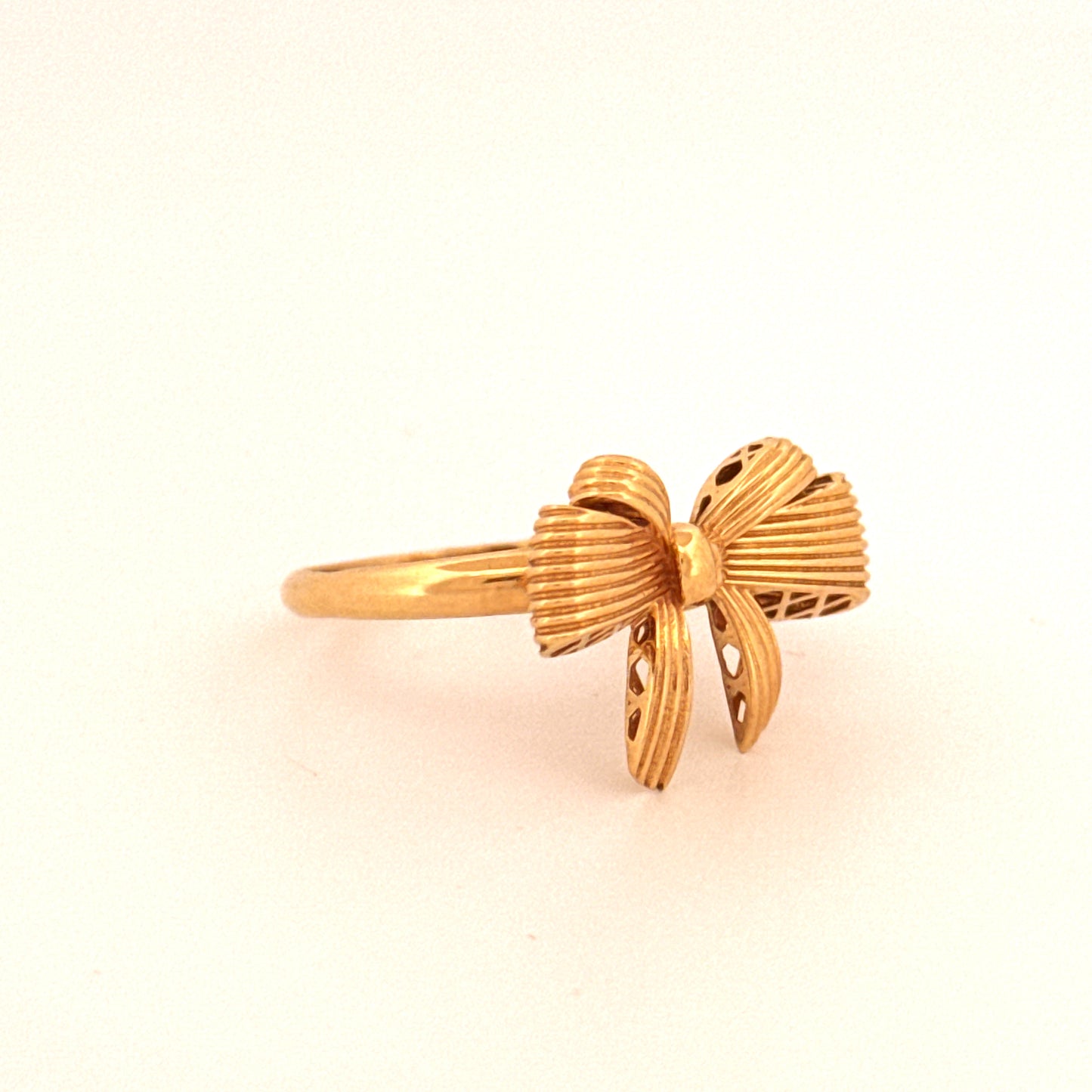 Ring Gelbgold 18k - Papillon-e Farah Diba (Schleife von Farah Diba)