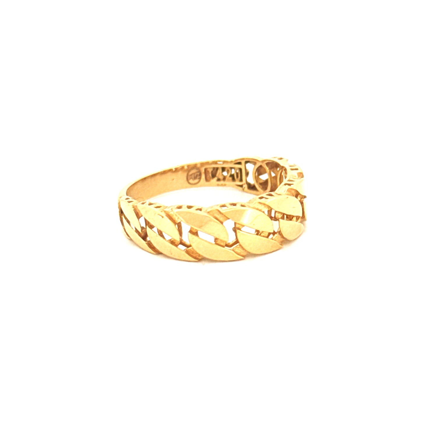 Ring Gelbgold 18k - Zanjir-e Ziba (Hübsche Kette)