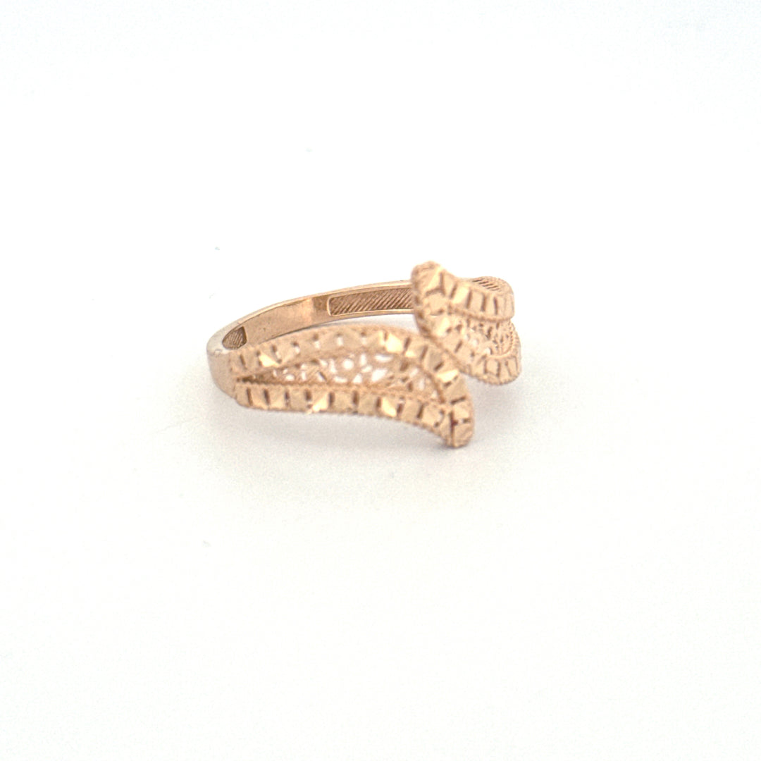 Ring Gelbgold 18k – Mehrâb (Bogenform)